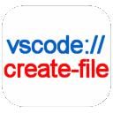 Create & Open File URI